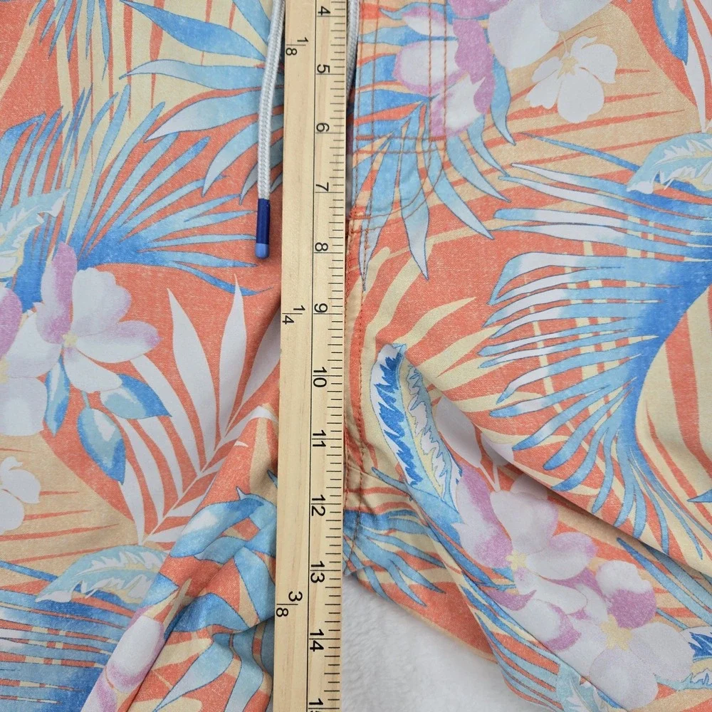 Tommy Bahama Swim Trunks Mens XL Board Shorts Floral Recycled Polyester Swimwear